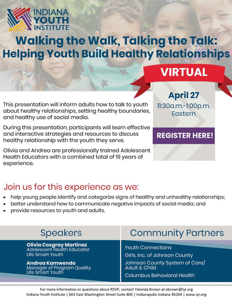Walking the Walk, Talking the Talk - Lifesmart Youth